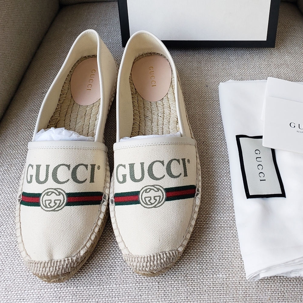 Authentic Brand New Gucci Espadrilles - Picture 1 of 6